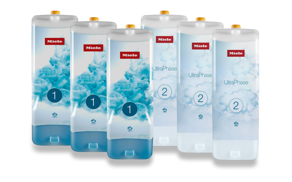 Набор картриджей для стирки UltraPhase Refresh Elixir (6 шт) Miele купить в Сургуте | Всегда в наличии! | Артикул 11615140 | Официальный сайт