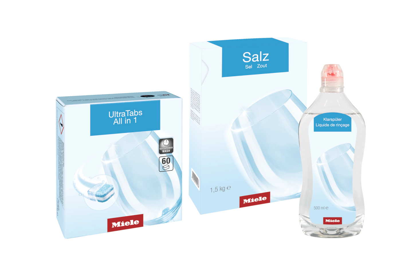 Стартовый набор для посудомоечных машин All in One Set Miele купить в Сургуте | Всегда в наличии! | Артикул 11530080 | Официальный сайт