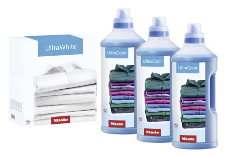 Набор моющих средств для стиральных машин 3хUltraColor + 1хUltraWhite Miele купить в Сургуте | Всегда в наличии! | Артикул 11347740 | Официальный сайт