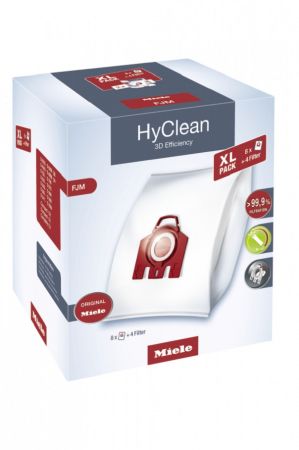 Комплект мешков пылесборников XL FJM HyClean 3D Miele купить в Сургуте | Всегда в наличии! | Артикул 10455090 | Официальный сайт