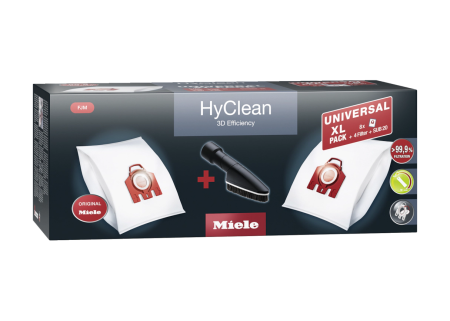Комплект мешков-пылесборников Universal XL pack HyClean 3D FJM Miele купить в Сургуте | Всегда в наличии! | Артикул 11476580 | Официальный сайт